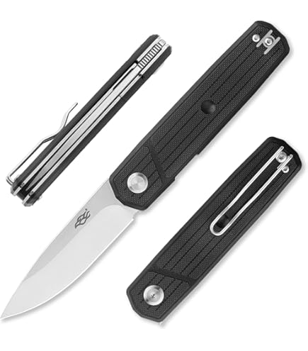 Amazon.com: Ganzo Firebird FH41 BK D2 Steel Blade G10 handle